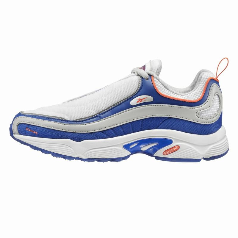 Tenisi Reebok Daytona Dmx Barbati Albi/Albastri/Gri Romania JS4513ML